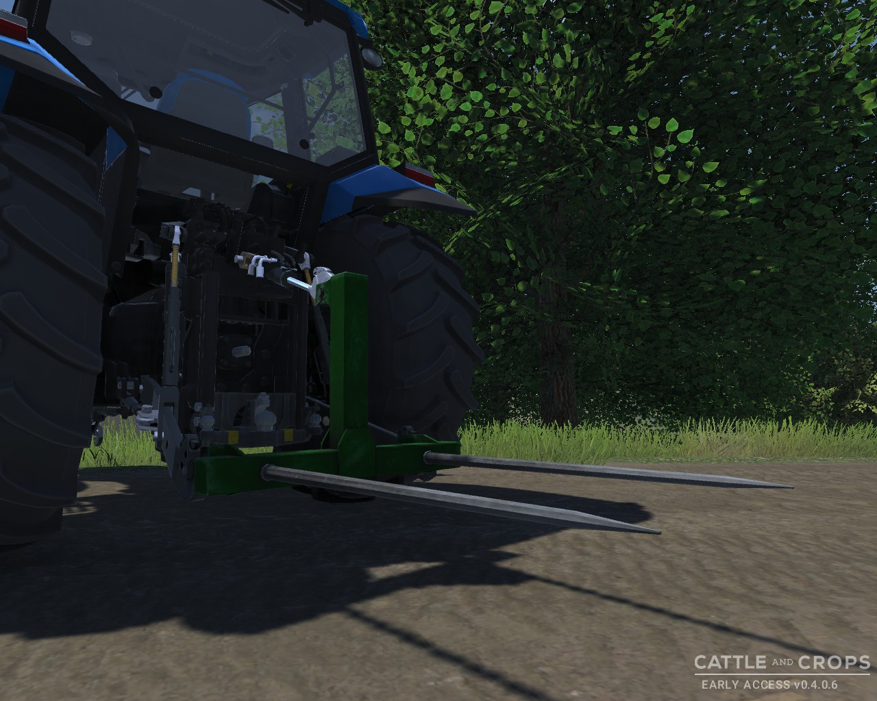 Bale fork front/rear - Thumbnail 1