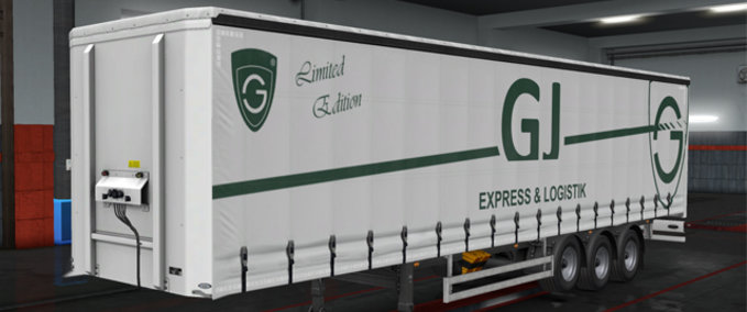 Skins GJ Express Skin [Trailer] Eurotruck Simulator mod
