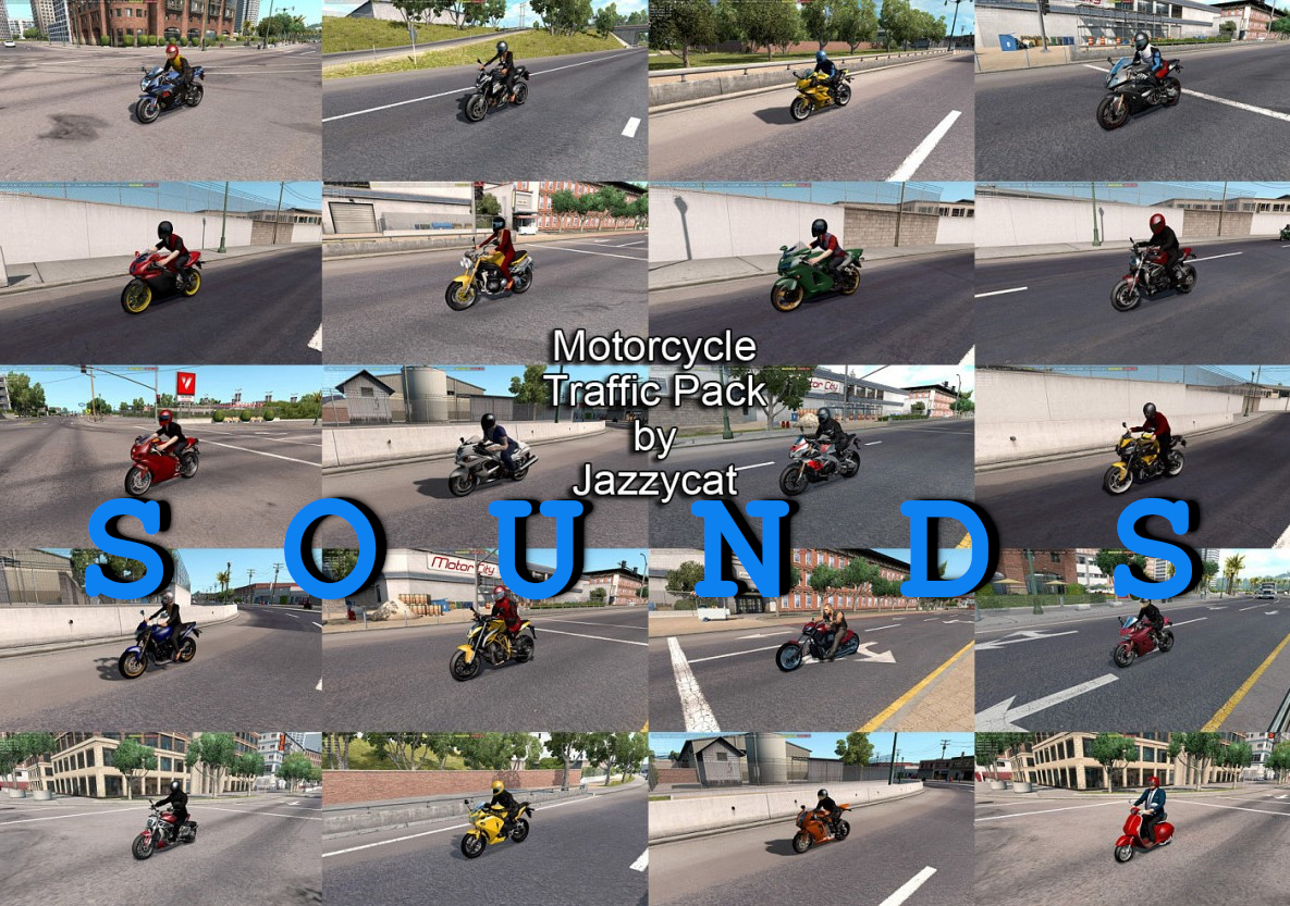 Sounds for Motorcycle Traffic Pack by JC v2.5 1.34.x thumbnail 2