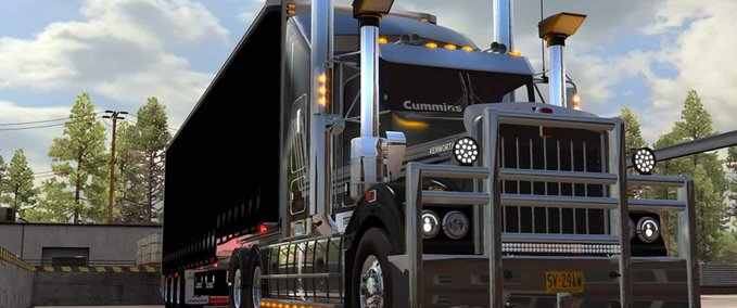 Trucks KENWORTH T408 SAR 1.34.X American Truck Simulator mod