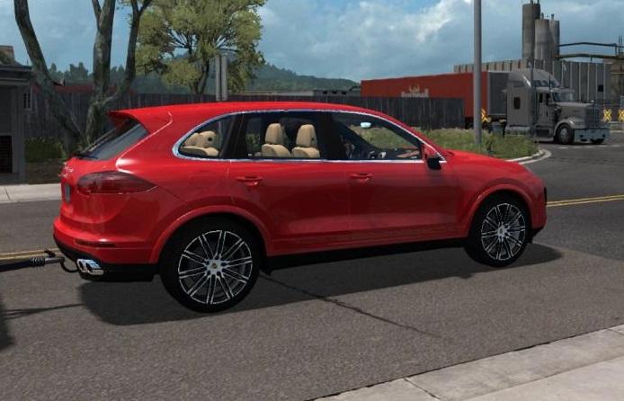 [ATS] PORSCHE CAYENNE TURBO S 2016 V1.2 1.34.X thumbnail 3