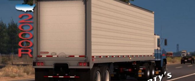 Trailer UTILITY 2000R 1.34.X American Truck Simulator mod