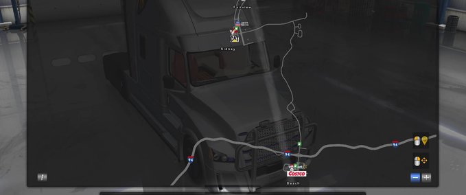 Maps KARTE: PROJECT GOING NORTH V0.9 1.34.X American Truck Simulator mod