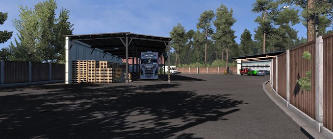 Maps Home Sweet Home Firma Baltic v1.0 1.34.x Eurotruck Simulator mod