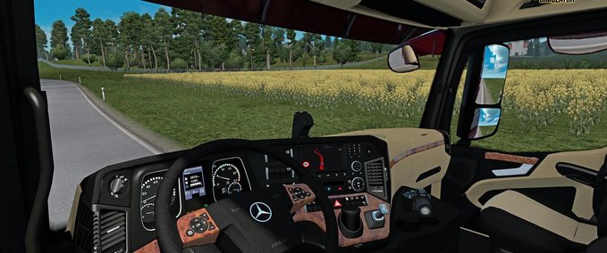 Kamera Unbegrenzte Kabinenansicht 1.34.x Eurotruck Simulator mod
