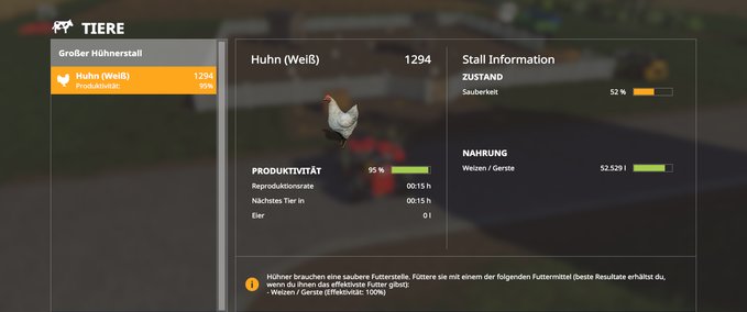 Platzierbare Objekte Hühnerstall 2000 Landwirtschafts Simulator mod