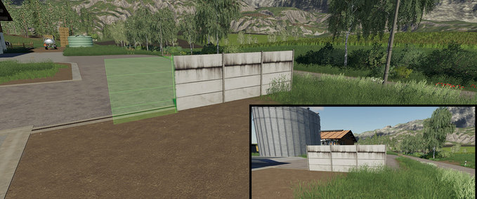 Platzierbare Objekte Fence Platzierbare Landwirtschafts Simulator mod