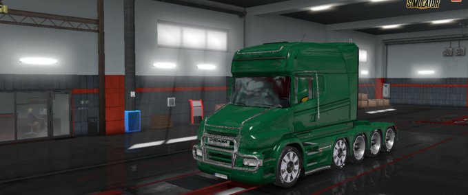 Scania Tuning Addon Mod für Scania T von RJL [1.34.x] Eurotruck Simulator mod