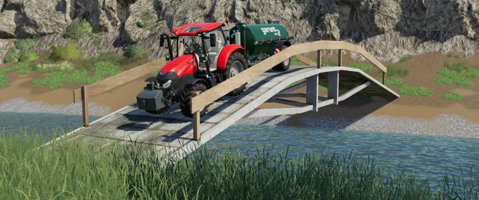 Platzierbare Objekte Betonbrücke Placeable Landwirtschafts Simulator mod