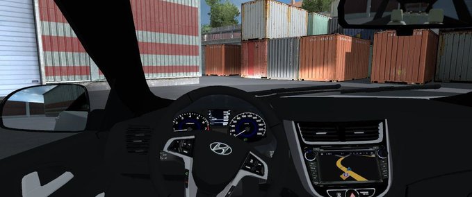 Sonstige Hyundai Accent Blue 1.34.x Eurotruck Simulator mod