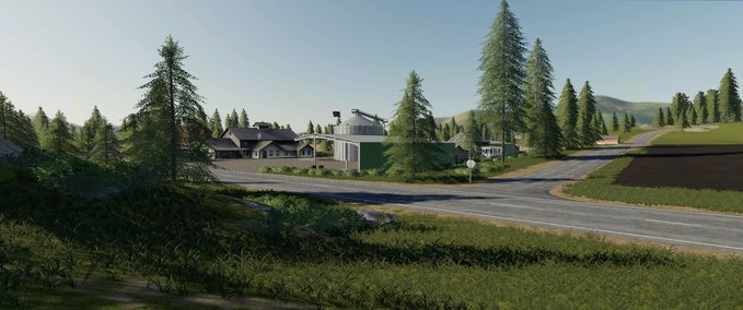4fach Maps FS19 Valley Crest Farm 4fach BETA Landwirtschafts Simulator mod
