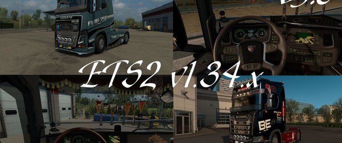 Sonstige Viele Tuning Optionen für diverse LKWs 1.34.x Eurotruck Simulator mod