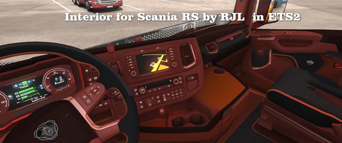 Interieurs Interieur für Scania R&S von RJL 1.34.x Eurotruck Simulator mod