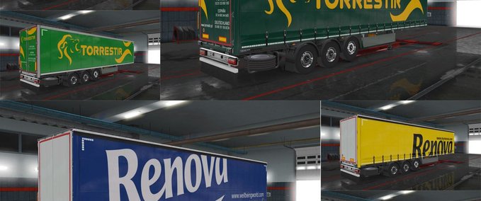 Trailer Anhängepaket von SilvaTrucker 1.34.x Eurotruck Simulator mod