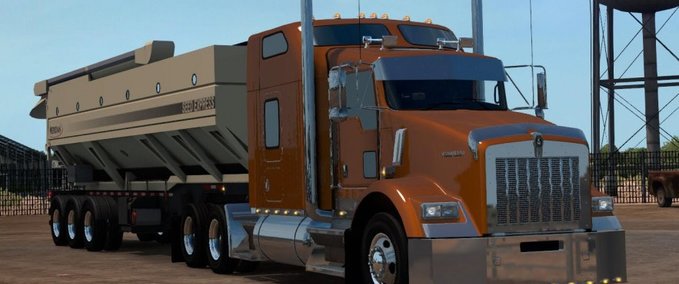 Trailer Besitzbarer Meridian Seed Express [1.34.x] American Truck Simulator mod