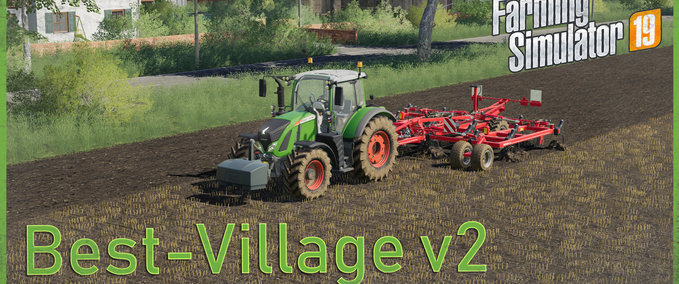 Maps Neu Best-Village v2 Map Landwirtschafts Simulator mod