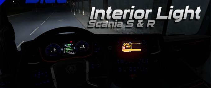 Scania Innenbeleuchtung für Scania S & R 2016 1.34.x Eurotruck Simulator mod
