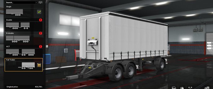 Trailer Besitzbarer voll funktionsfähiger Anhänger 1.34.X Eurotruck Simulator mod
