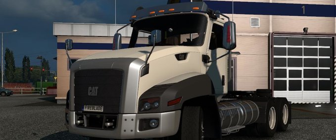 Trucks CAT CT 660 1.34.X American Truck Simulator mod