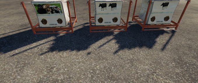 Mod Packs Kuhfutter in Big Bag Landwirtschafts Simulator mod