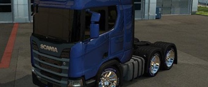 Scania Getönte Scheiben für Scania 2009 und 2016 1.34.x Eurotruck Simulator mod