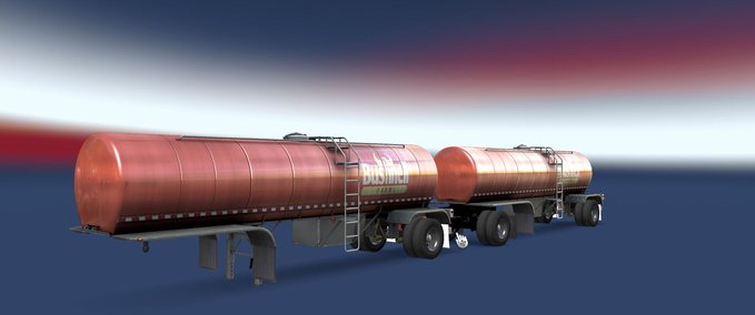 Trailer Besitzbare Treibstoffzisternen 1.34.x American Truck Simulator mod