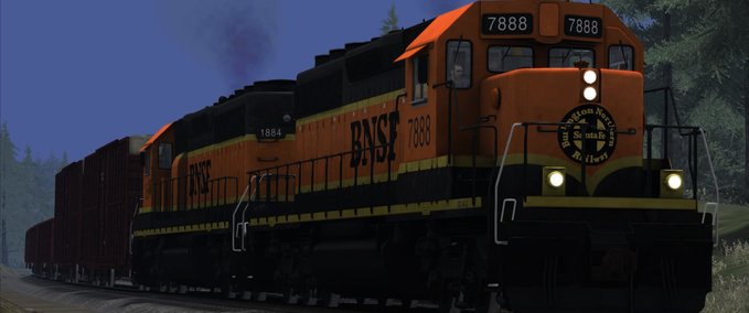 Mods Überarbeitete Schienenverkehrsfahrzeug - Sounds [UPD: 08.04.19] 1.34.X American Truck Simulator mod