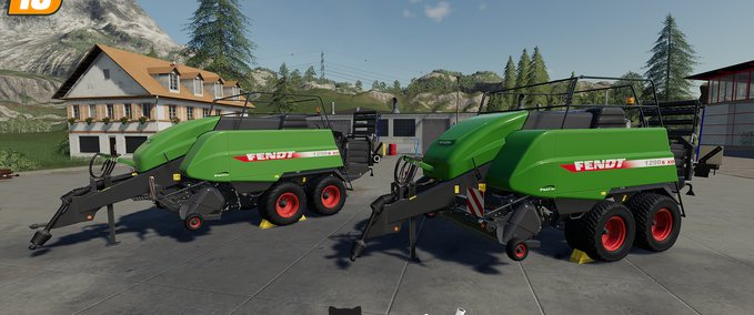 Pressen Fendt 1290S XD Landwirtschafts Simulator mod