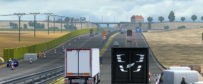 AI Verbesserte Straßenverkehrsdichte von shaneK 1.34.x Eurotruck Simulator mod