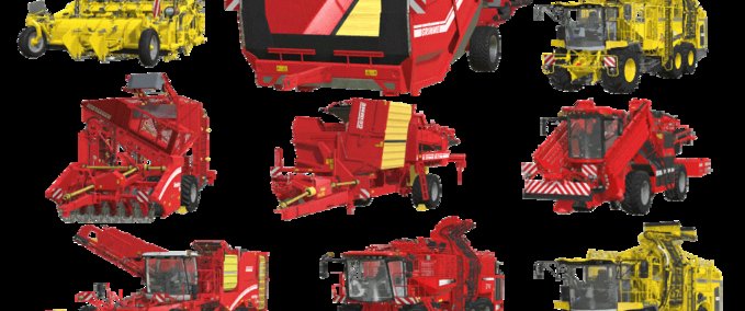 Sonstige Selbstfahrer Ernterpack Multifruit mit Grimme RH 24-60 und Farbauswahl Landwirtschafts Simulator mod