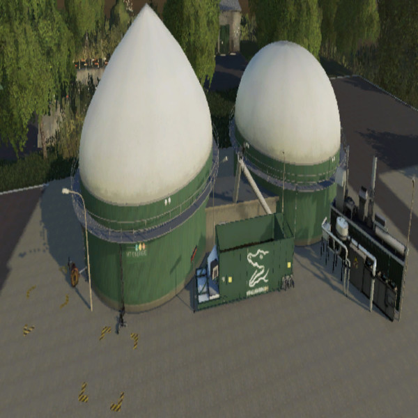 19: Placeable biogas v Placeable Objects Mod für Simulator 19