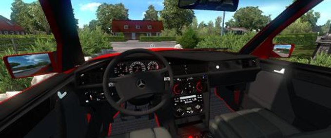 Mercedes Mercedes 190E W201 1.34.X Eurotruck Simulator mod