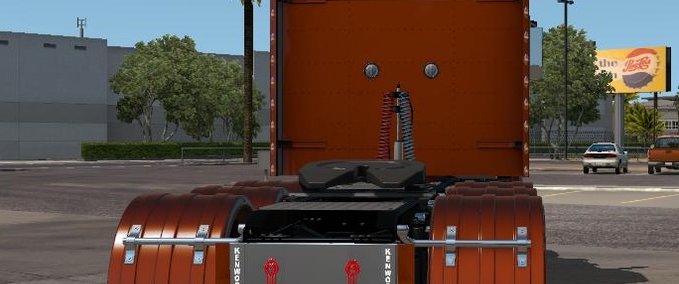 Trucks KENWORTH T908 6X2 6X4 TRI DRIVE 1.34.X American Truck Simulator mod