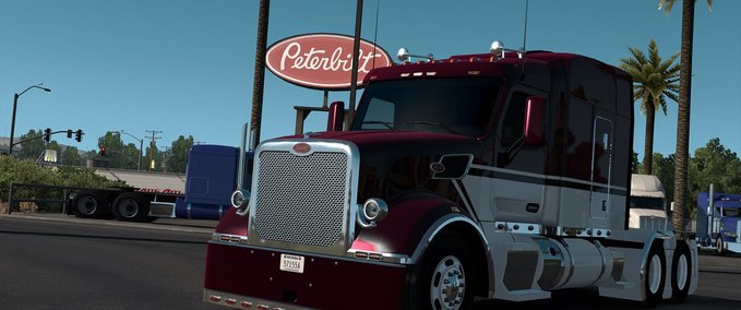 Trucks PETERBILT 579 CUSTOM 1.34.X American Truck Simulator mod