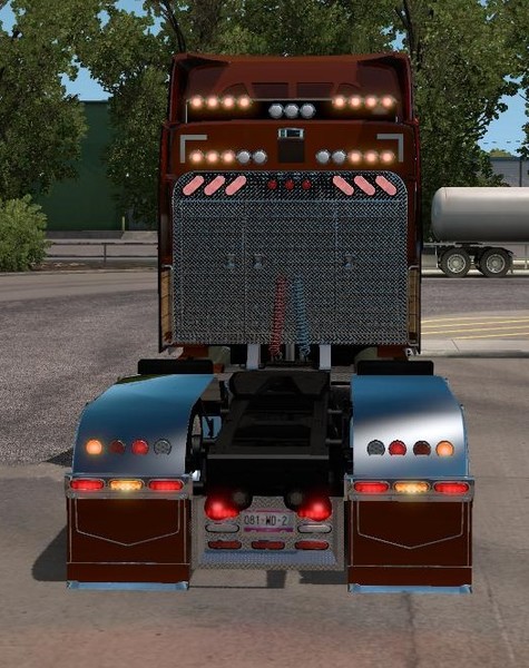 Ats Peterbilt 579 Custom 1 34 X V Uberarbeitet Trucks Mod