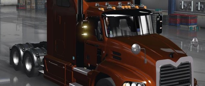 Trucks [ATS] MACK CXU613 PINNACLE 1.34.X American Truck Simulator mod