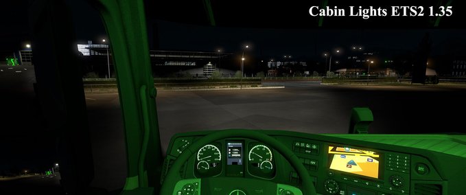 Sonstige Kabinenbeleuchtungen 1.35.x Eurotruck Simulator mod