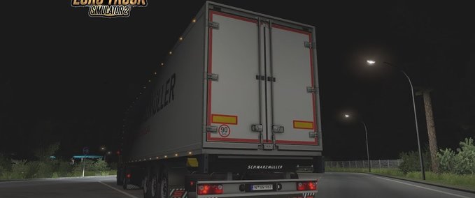 Trailer Schwarzmüller Slots 1.35.x Eurotruck Simulator mod