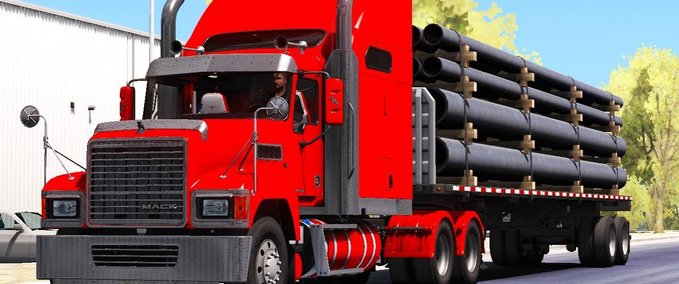 Trucks MACK PINNACLE CHU613 1.35.X American Truck Simulator mod
