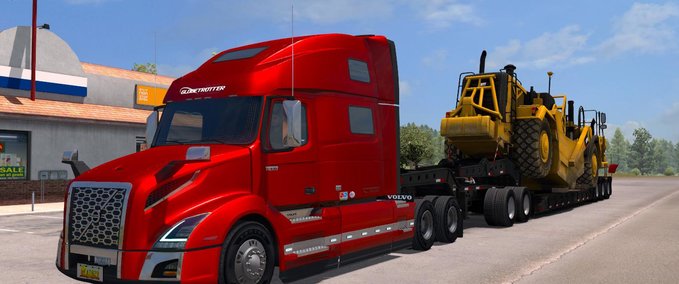 Trucks VOLVO VNL 2018 by ultra 1.35.x American Truck Simulator mod