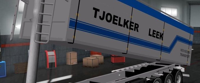 Trailer TJOELKER LEEK ANHÄNGER 1.35.X Eurotruck Simulator mod
