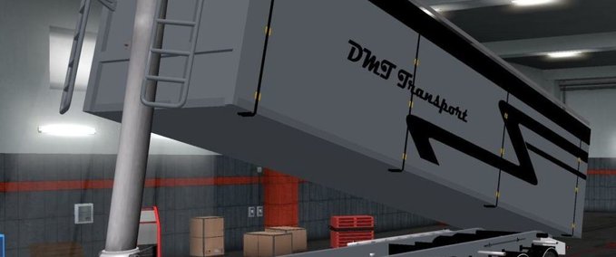 Trailer DMT TRUCKSTYLING TRANSPORT ANHÄNGER 1.35.X Eurotruck Simulator mod