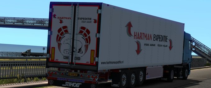 Trailer Besitzbarer Schmitz Hartman Anhänger 1.35.x Eurotruck Simulator mod