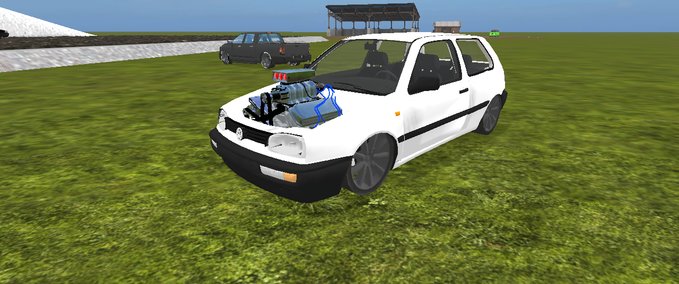PKWs Volkswagen Golf 3 V8 Landwirtschafts Simulator mod