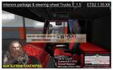 Interieurpaket & Lenkrad Trucks V.1.5 Für 1.35.XX Mod Thumbnail