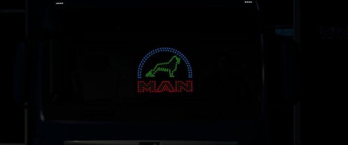 MAN MAN TGX E6 – LED BOARD 1.35.X Eurotruck Simulator mod
