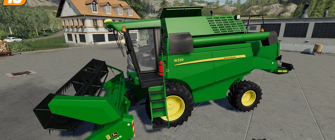 John Deere W330 + 314R Mod Image