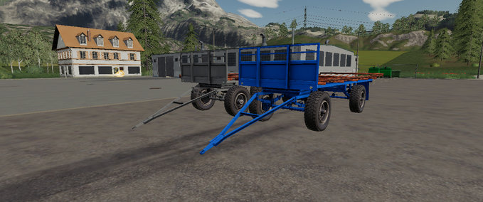 Ballentransport IFA HL 6002 Bale Trailer Pack Landwirtschafts Simulator mod