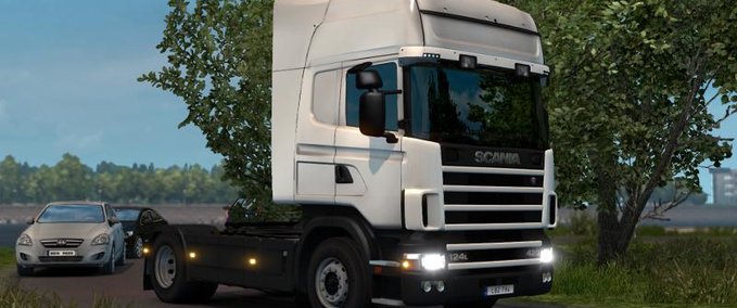 Scania Scania 4 Series Addon für RJL Scanias 1.35.x Eurotruck Simulator mod