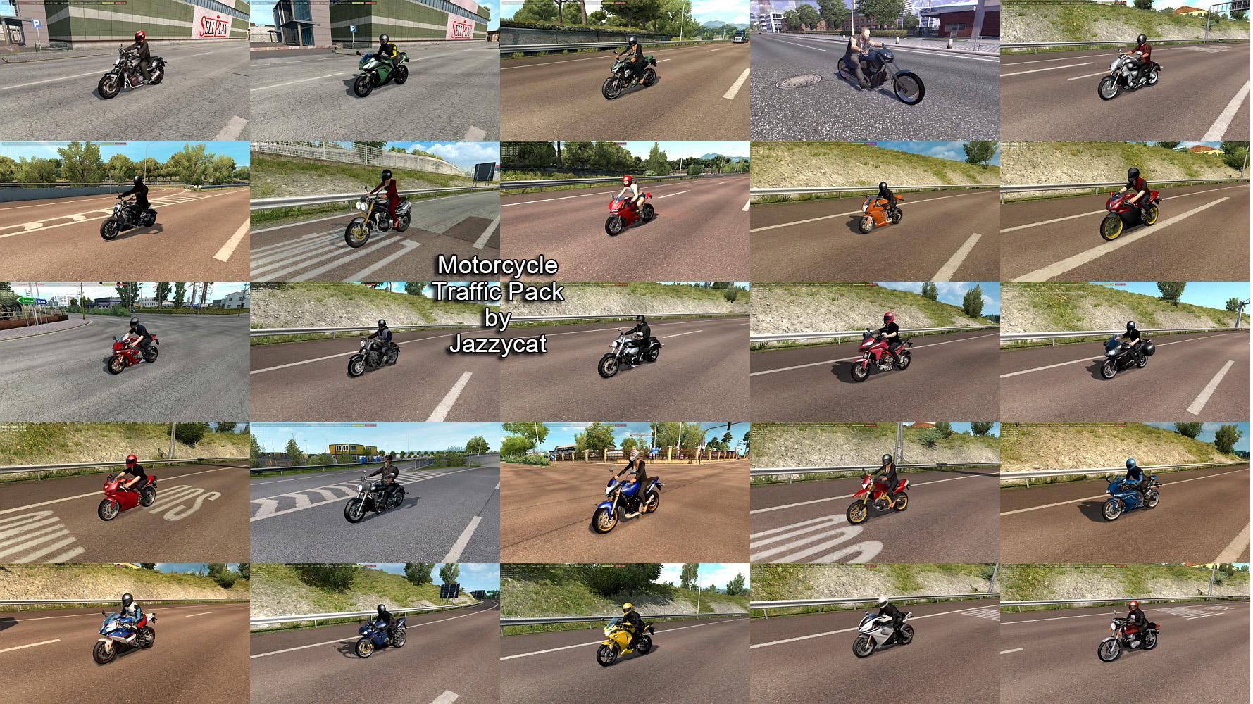 Motorcycle Traffic Pack by Jazzycat thumbnail 2